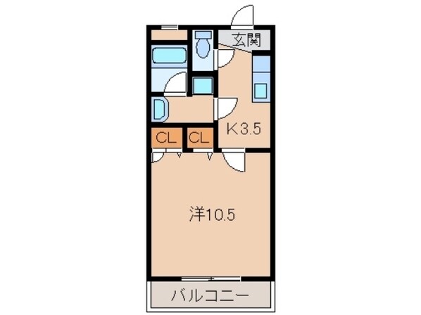 和歌山市駅 バス6分  花王橋下車：停歩11分 2階の物件間取画像